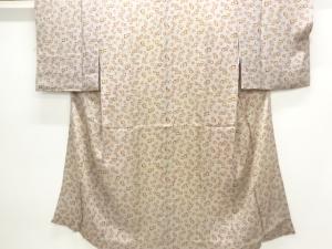 アンティーク　錦紗梅模様長襦袢